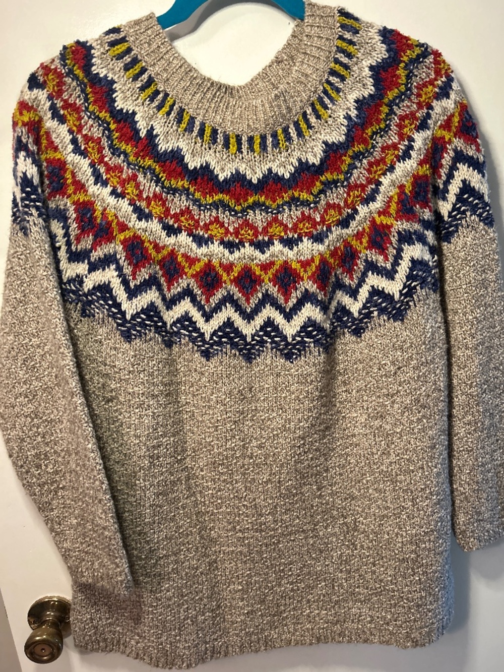 J-Jill Long Line Knit Sweater Soft & Warm SZ: Large